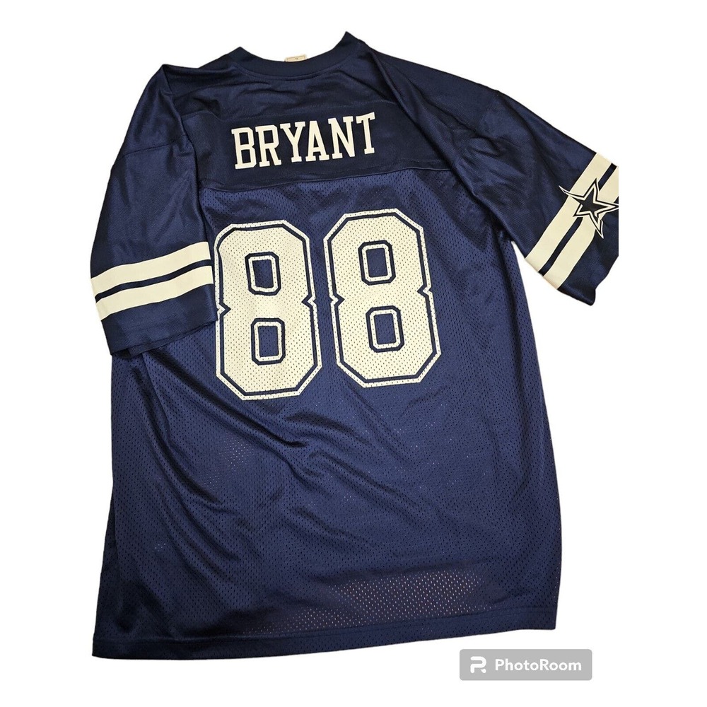 Cowboys Authentic Apparel Dallas Cowboys Dez Bryant Blue Jersey XLarge‎ Mens